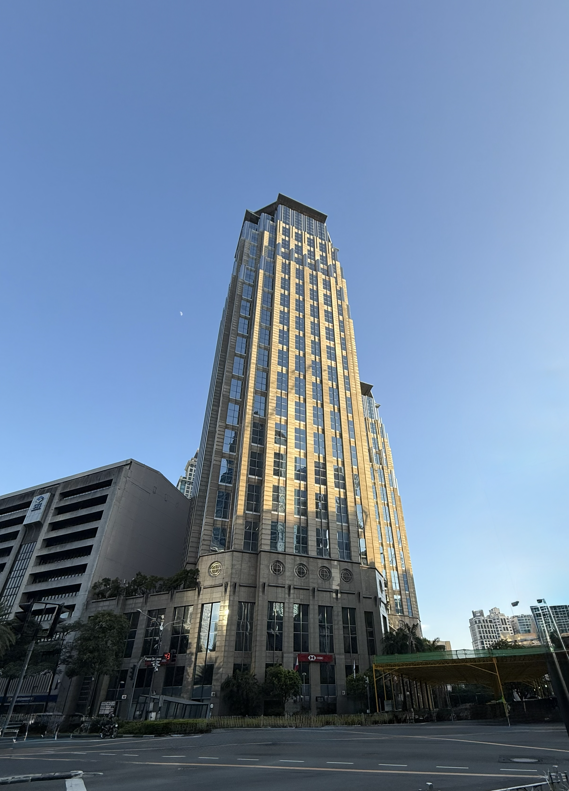 The Enterprise Center tower exterior, Makati City financial district